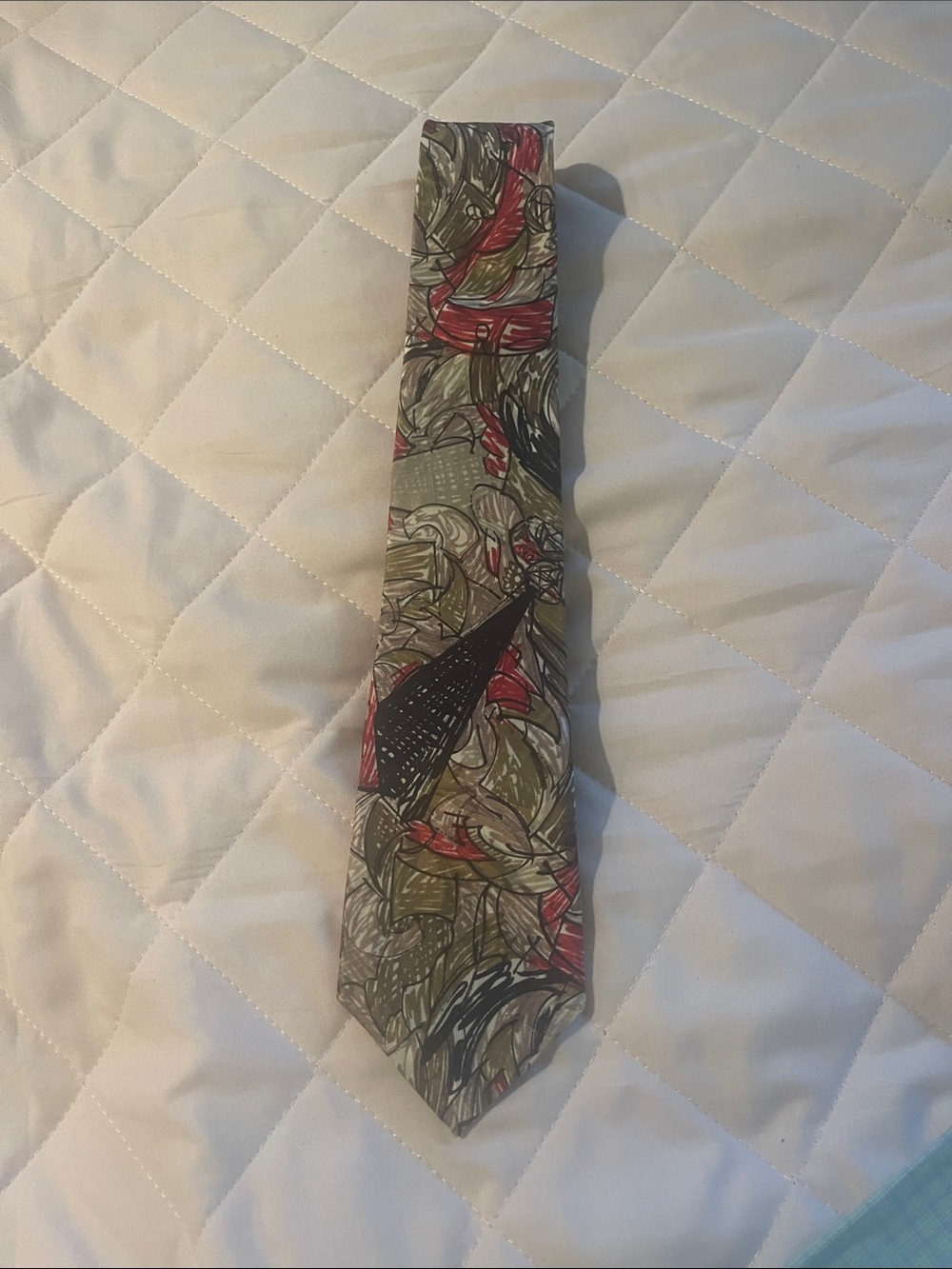 Christian Dior 100% Silk Multicolored tie.